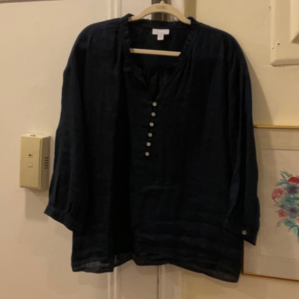 J. JILL LINEN SHIRT